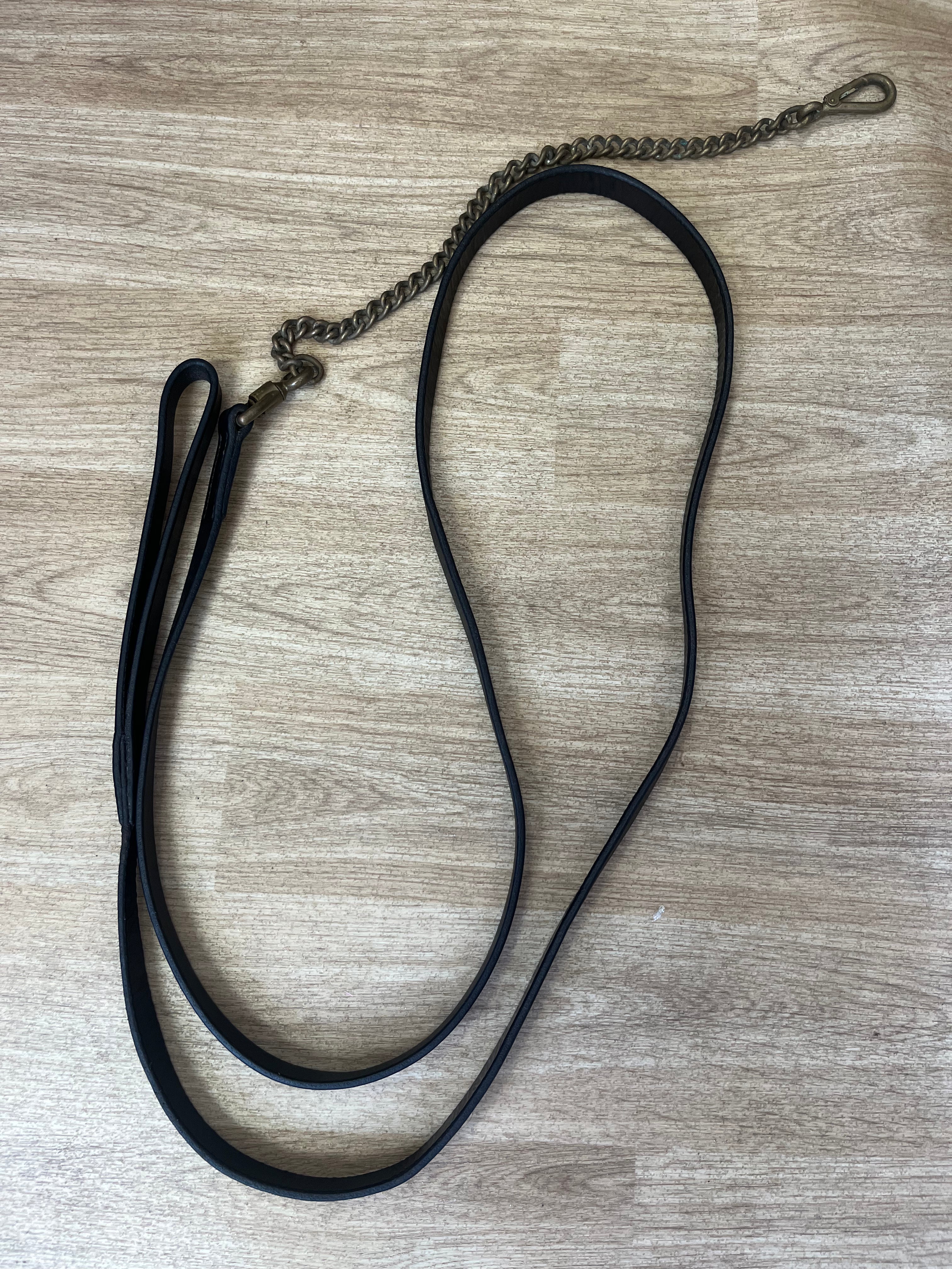 Brown Leather Inhand Lead