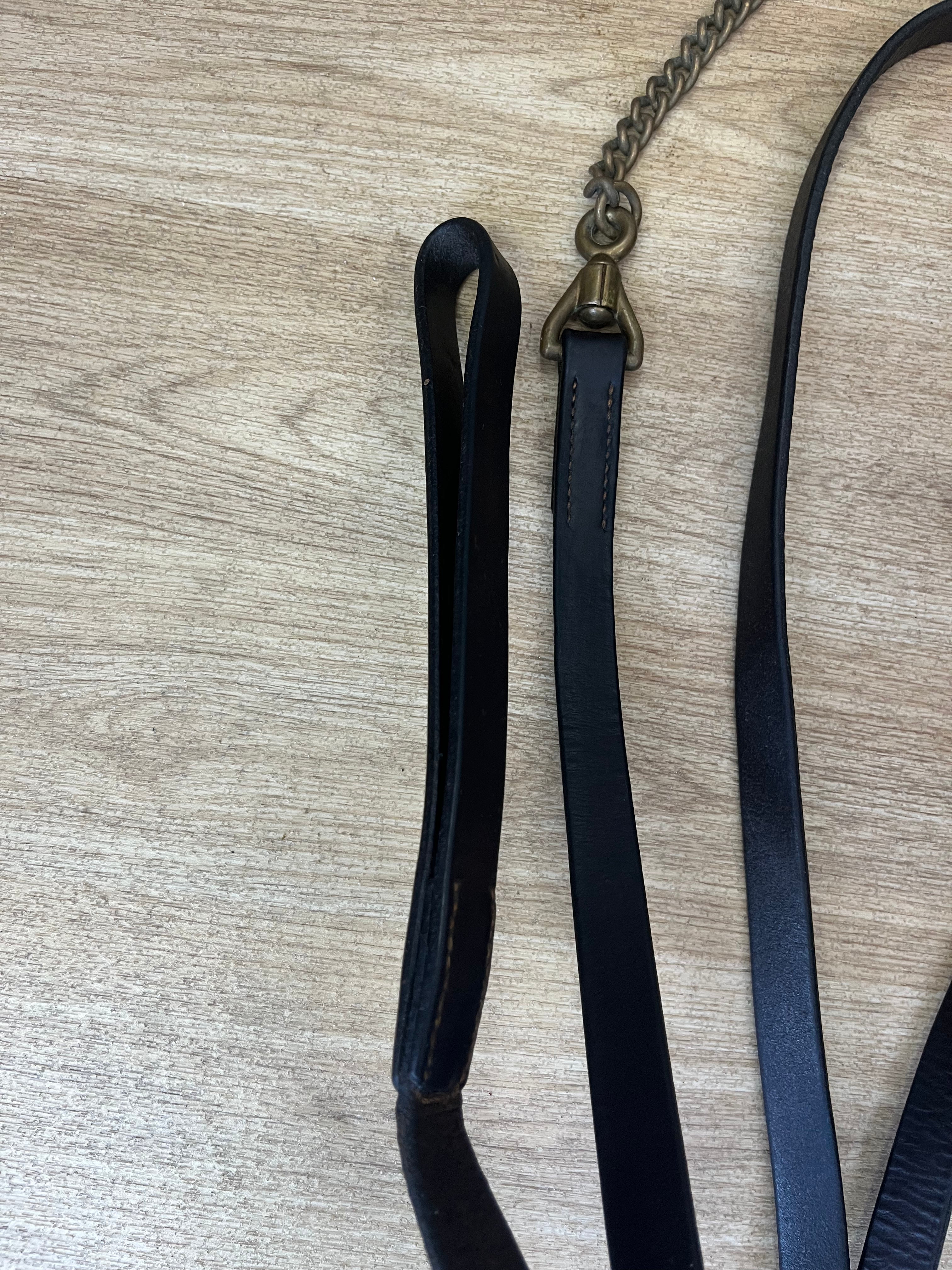 Brown Leather Inhand Lead