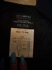 Airowear Junior Outlyne Y3 Reg Body Protector 2018