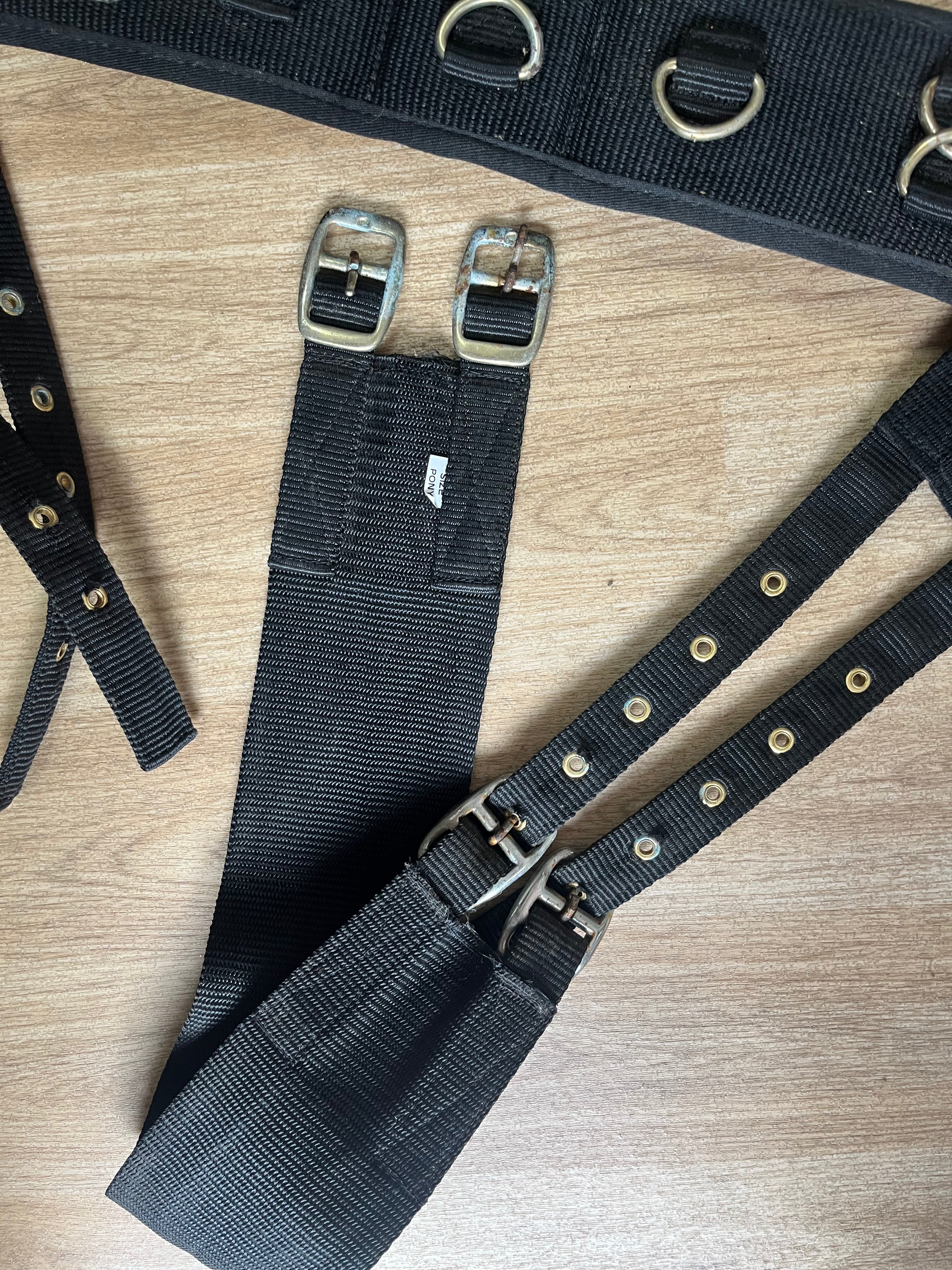 Pony Black Lunge Roller Training Aid