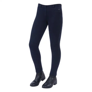Dublin Navy Supa Fit Pull On Jodphurs - Age 16yrs - Comfort Fit