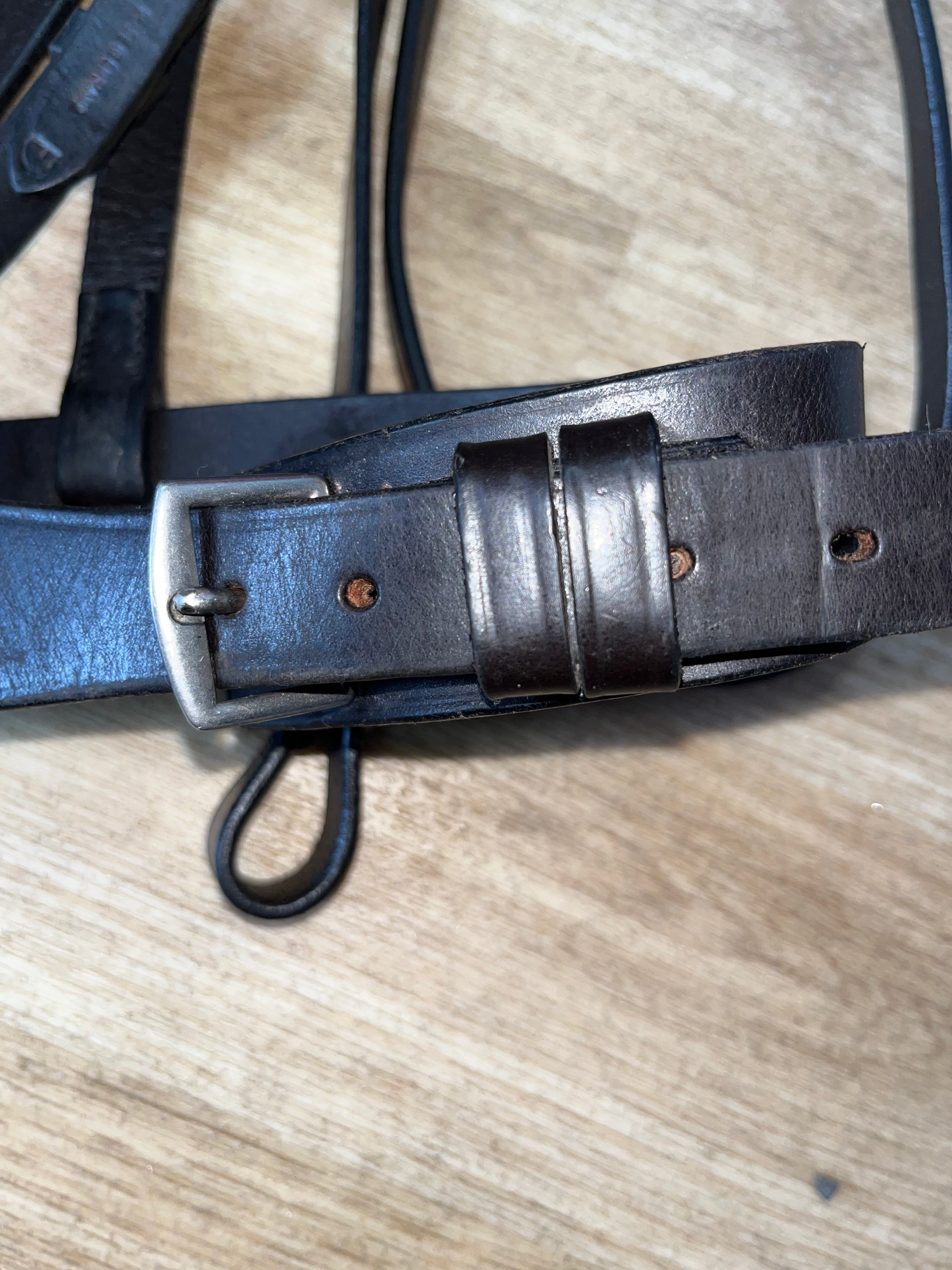 Hunter Bridle Black English Leather Full #67