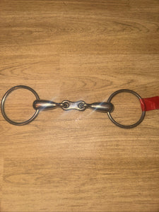 5” French Link Loose Ring Snaffle - Free Postage