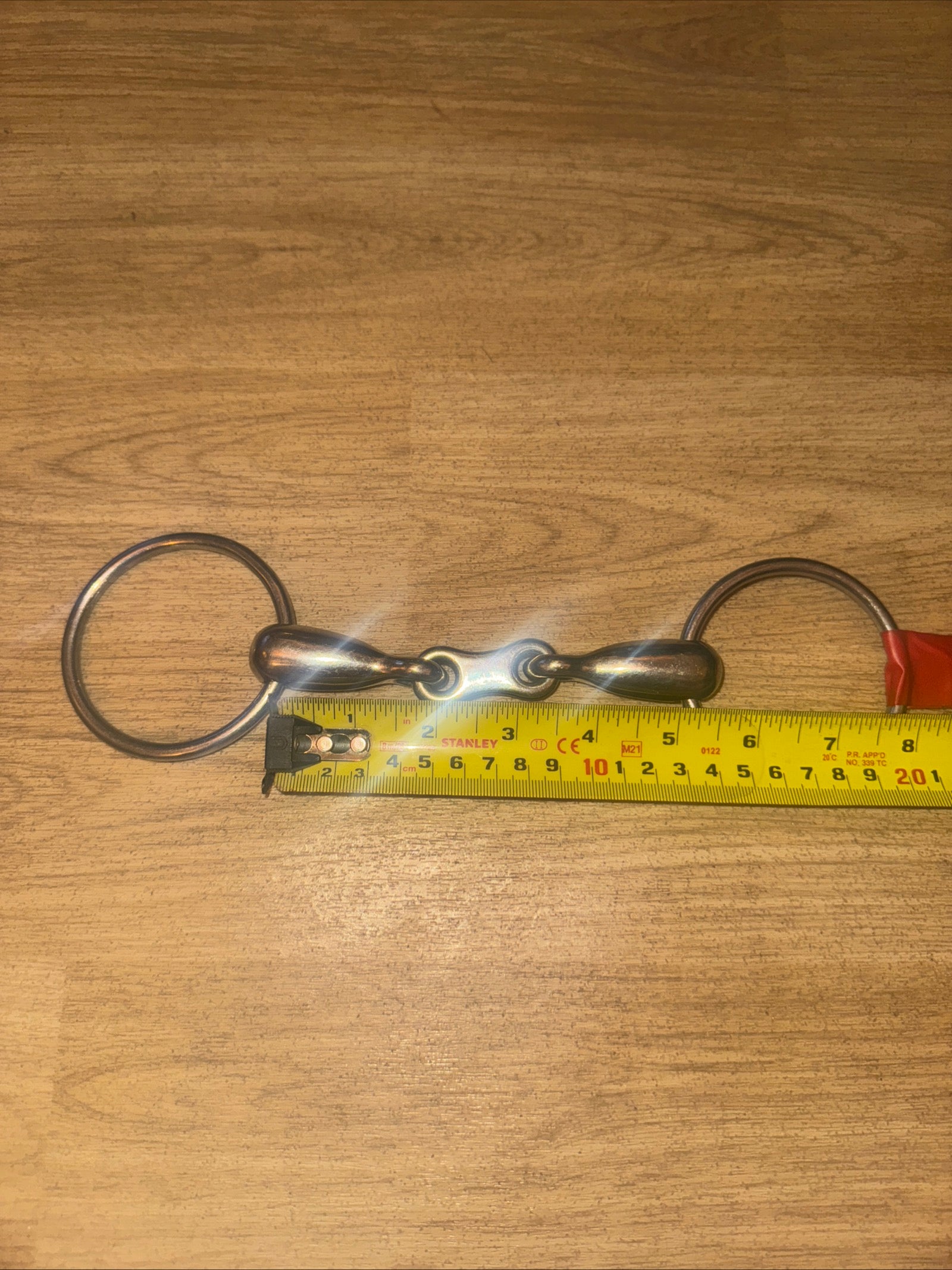 5” French Link Loose Ring Snaffle - Free Postage