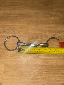 5” French Link Loose Ring Snaffle - Free Postage
