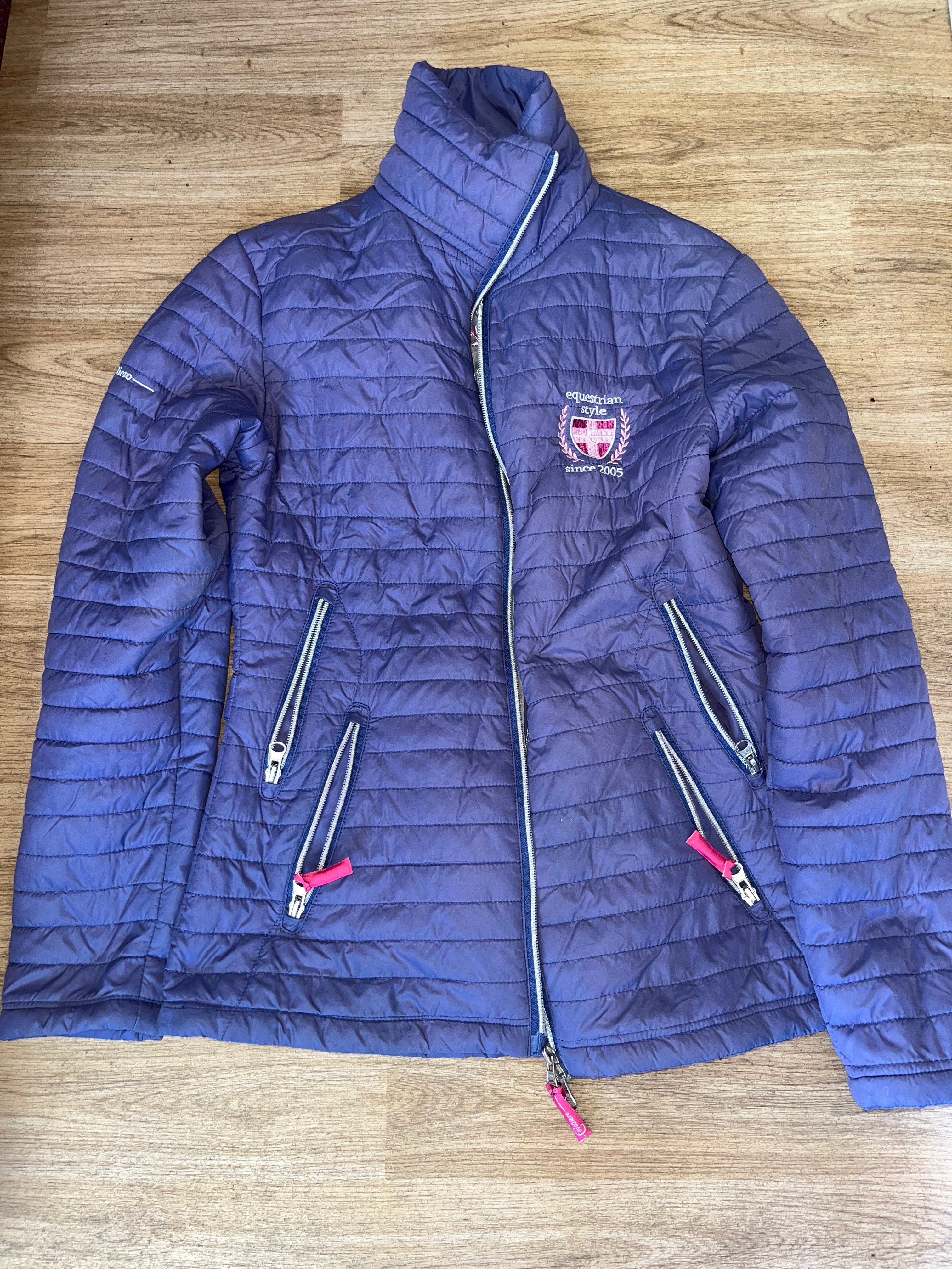Equestrian Style Quilted Jacket Size X Small