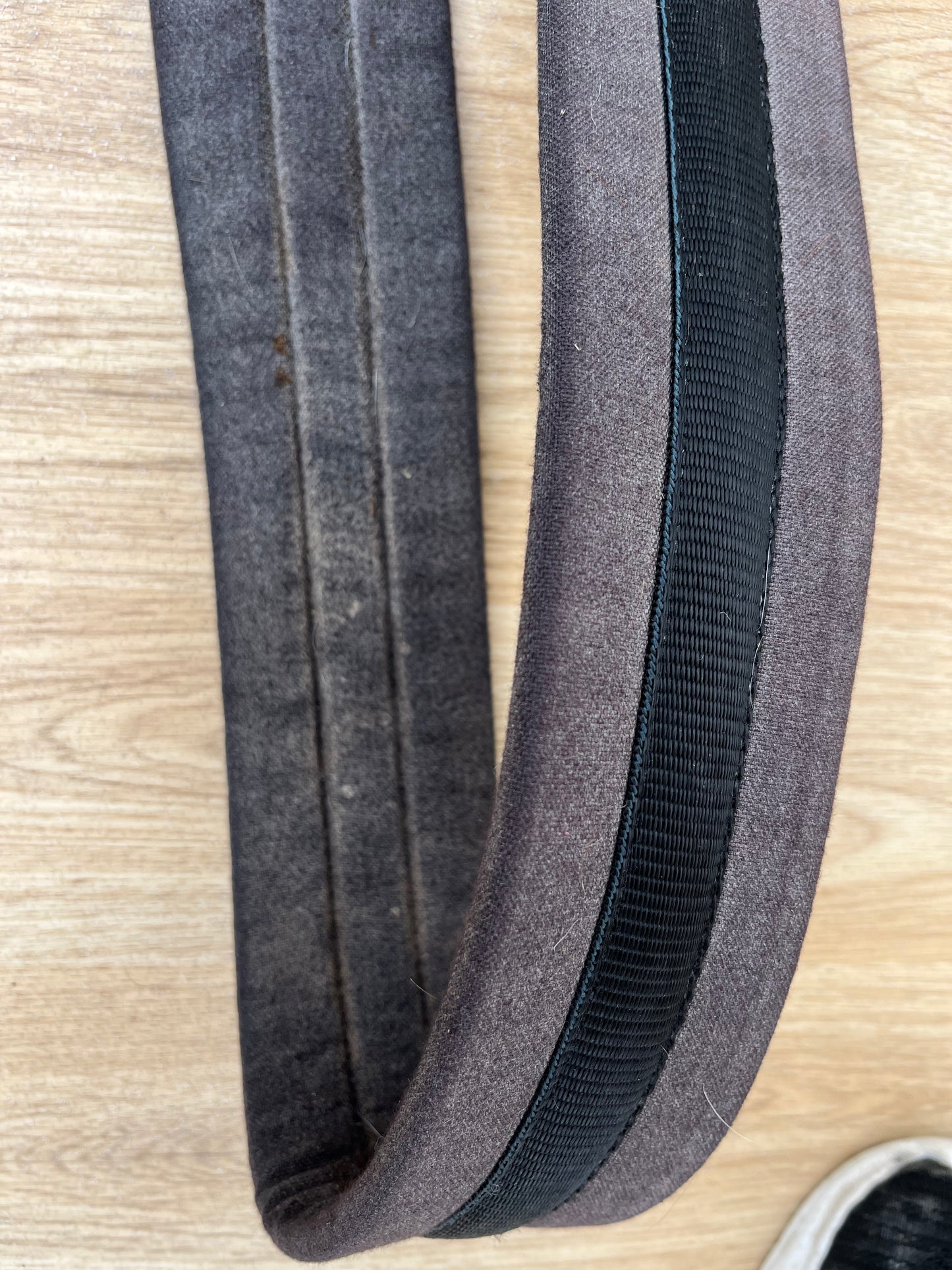 Black Padded Girth Cloth 46”