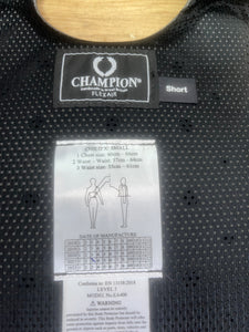 Champion Flexair Chid X Small Short Body Protector 2018 Level 3