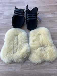 J Barclay & Sons Neoprene Brushing Boots With Sheepskin Liners