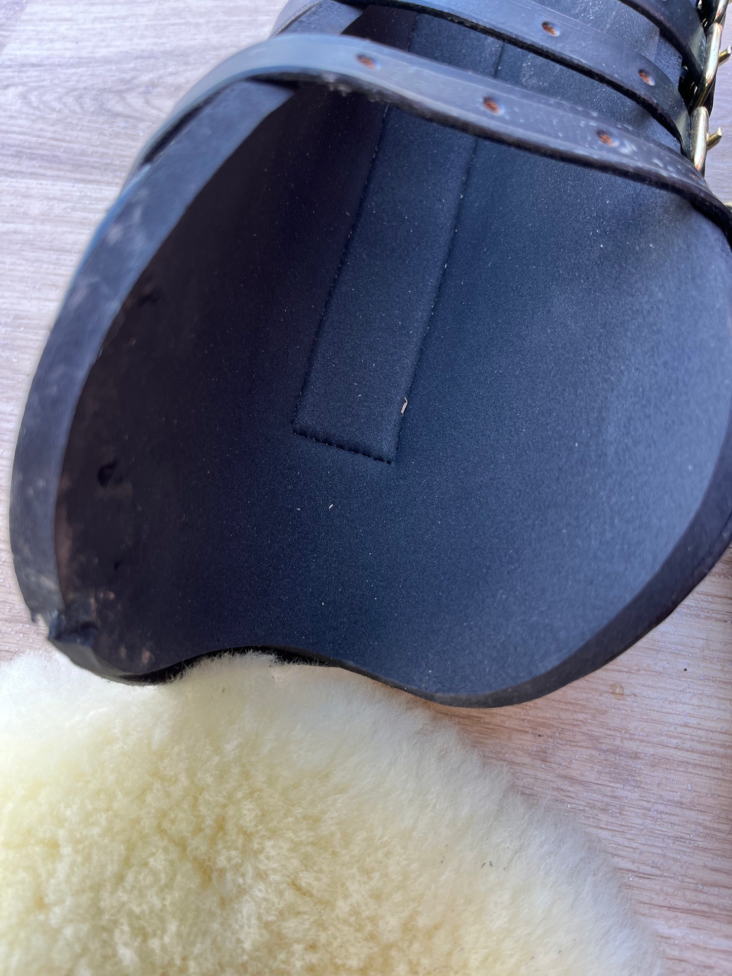 J Barclay & Sons Neoprene Brushing Boots With Sheepskin Liners