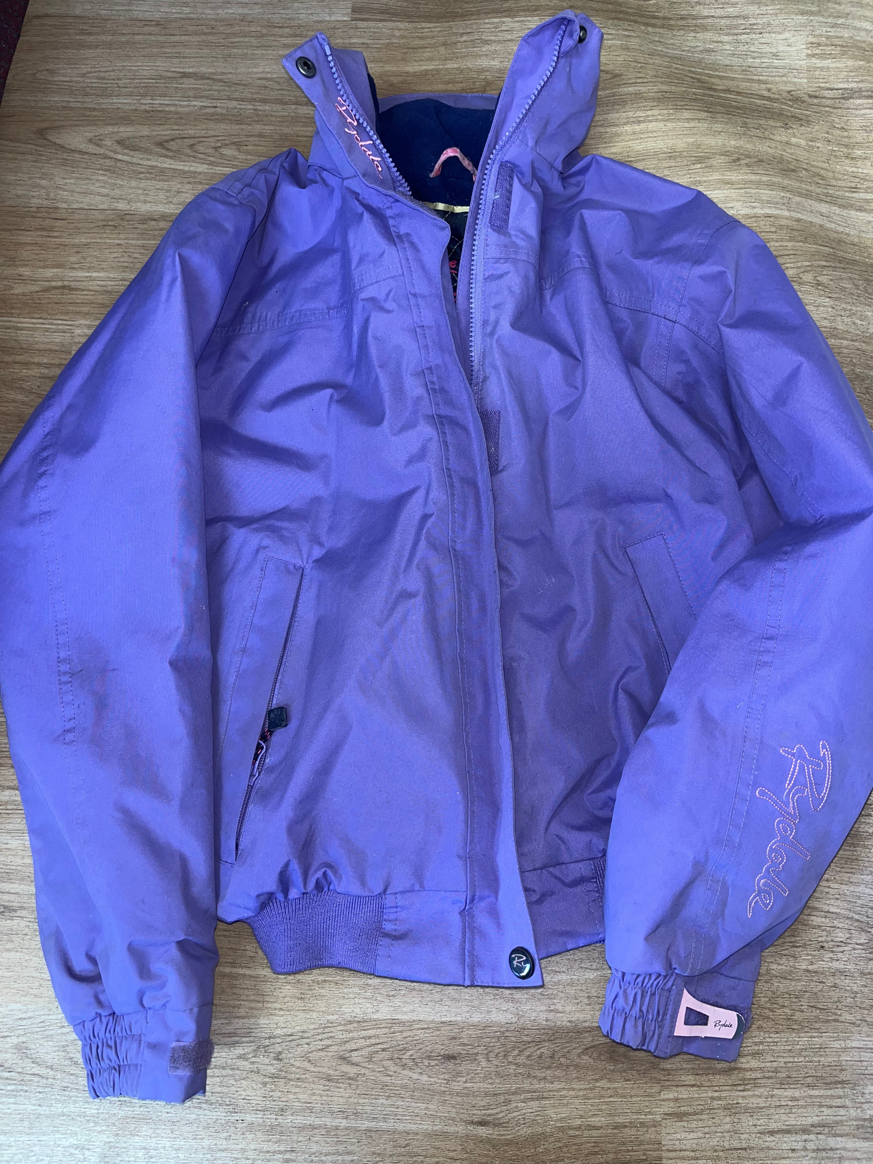 Rydale X Small Fleece Lined Jacket Purple