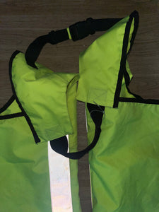 Luna Rider Full Length Chaps Reflective Straps Size Small