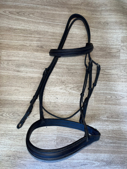 English Leather Brown Full Size Horse Bridle
#79