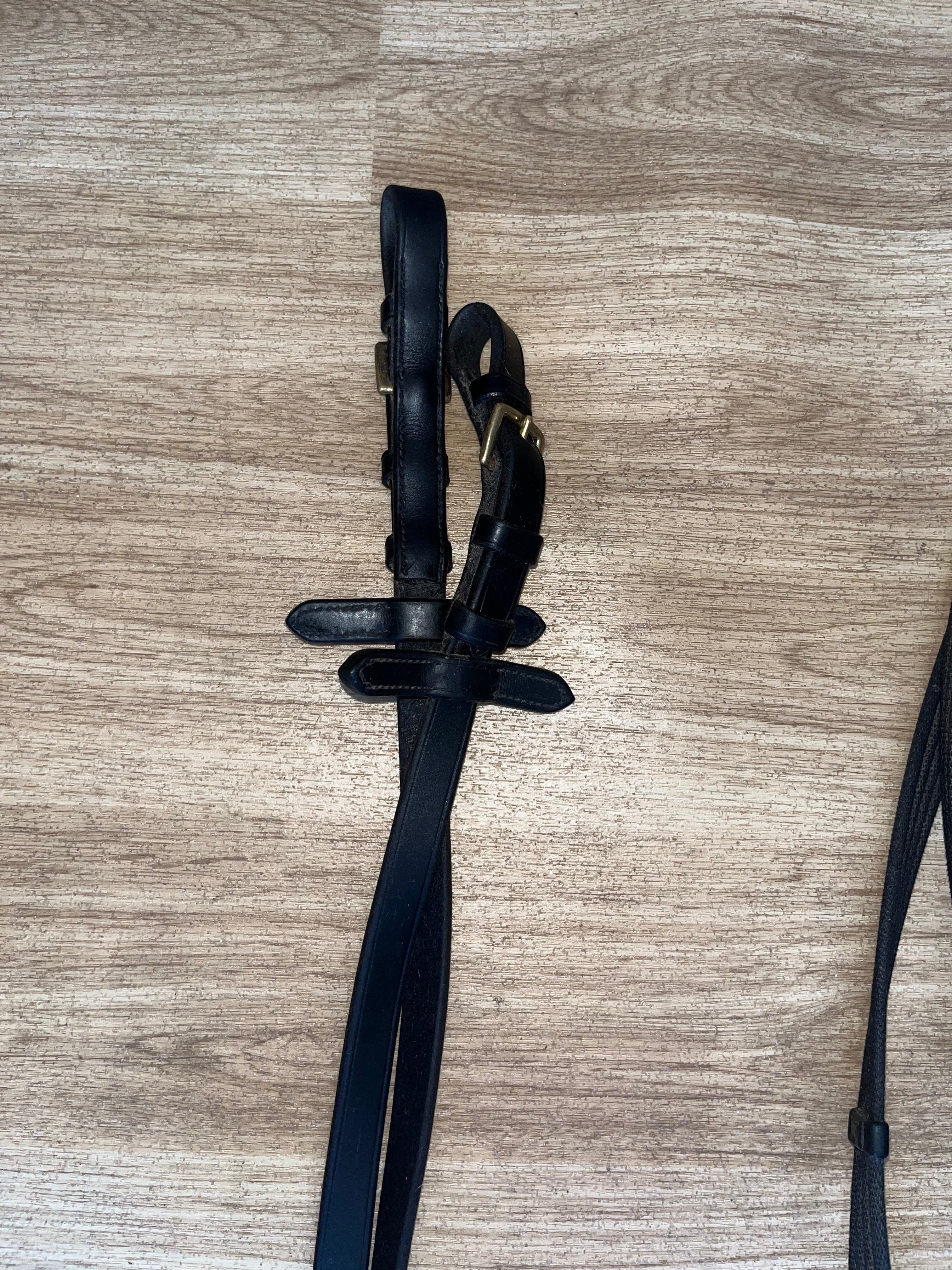 Black Full Webbed Reins #6