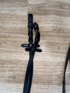 Black Full Webbed Reins #6