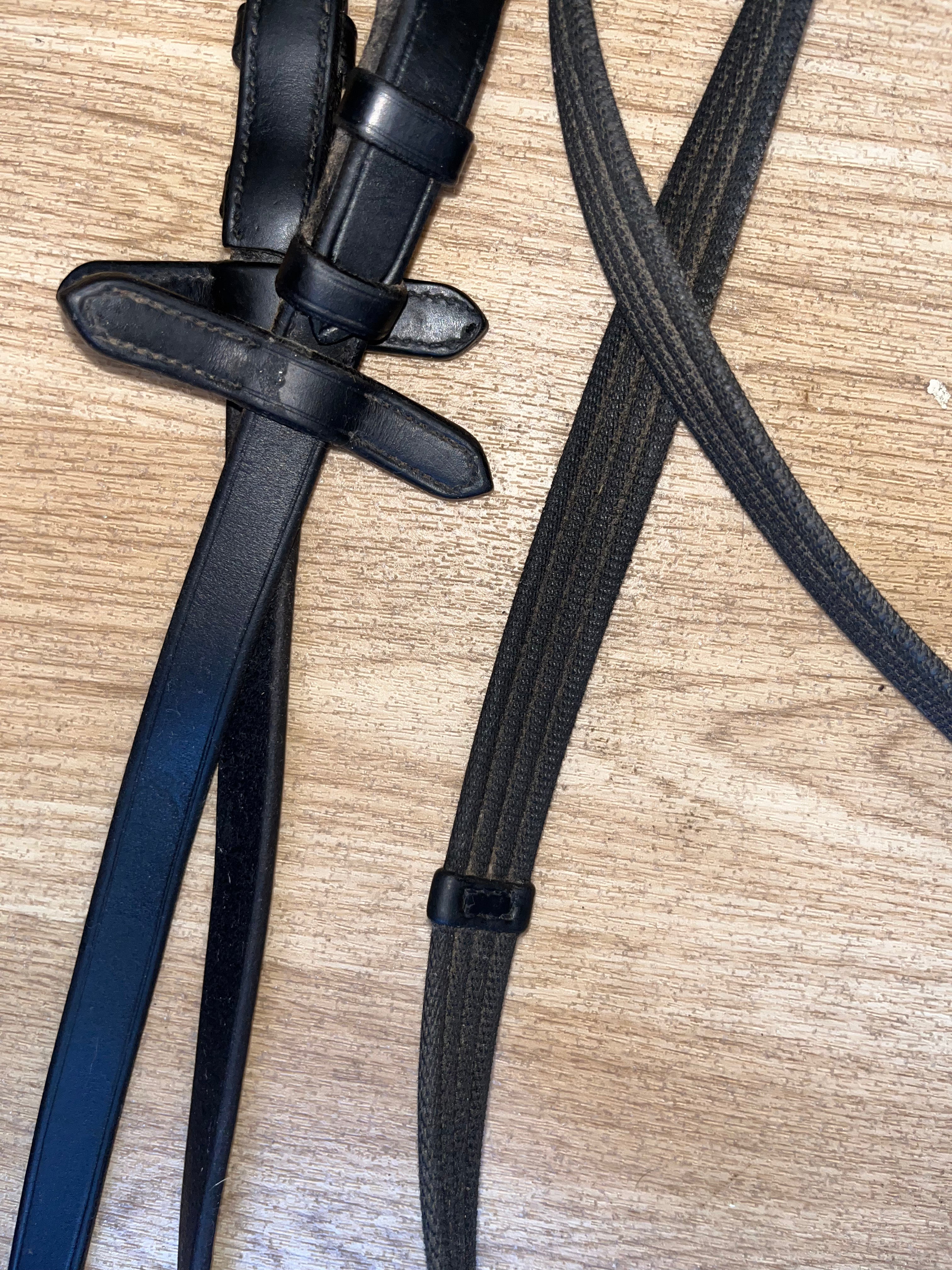 Black Full Webbed Reins #6