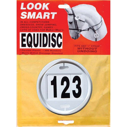Equidisk Bridle Number Holder