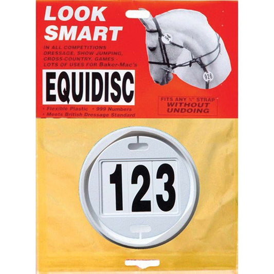 Equidisk Bridle Number Holder