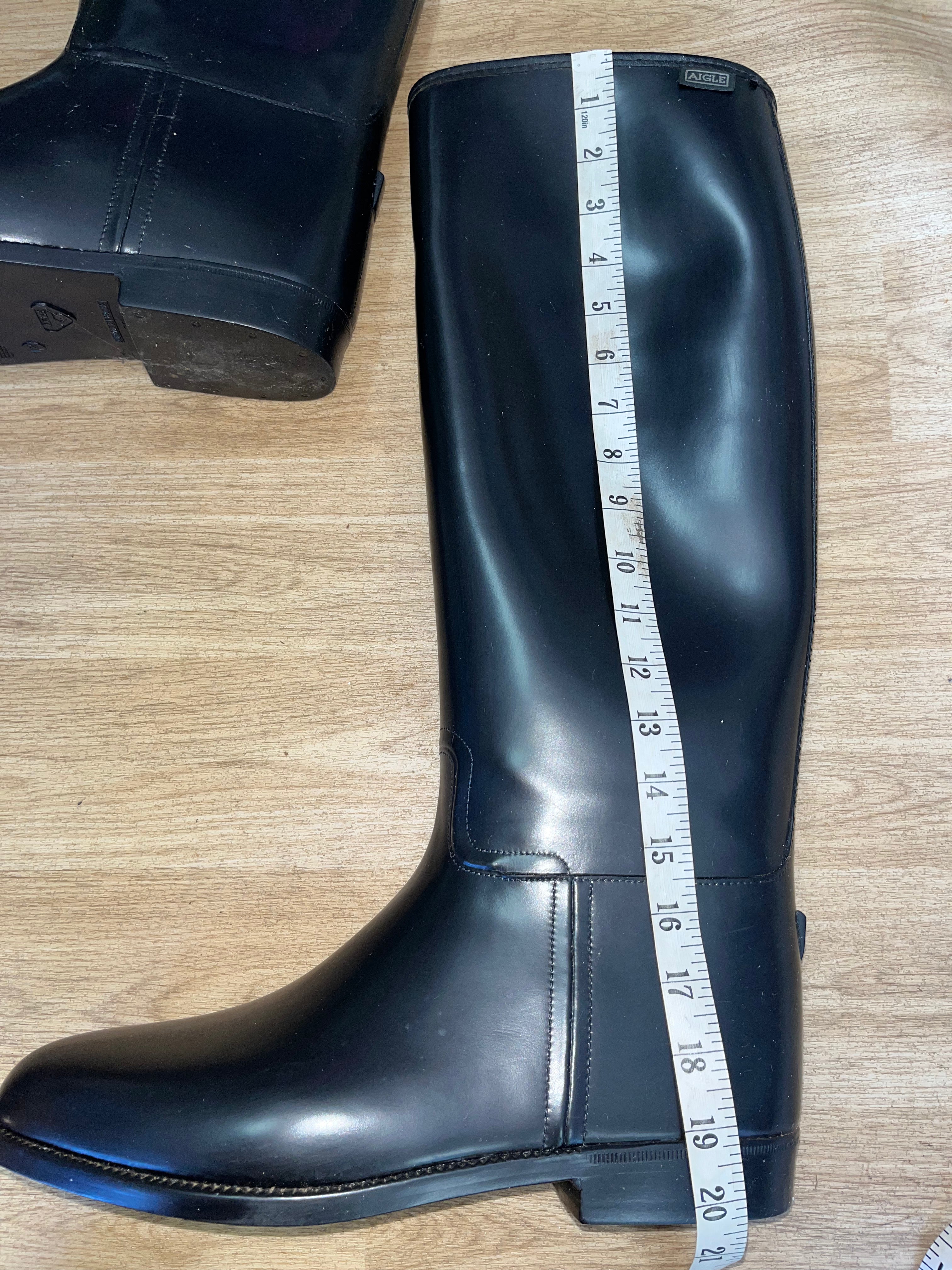 Aigle Men’s Long Rubber Riding Boots Size 12