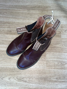 Rhinegold Classic Brown Short Jodphur Boots Size 4