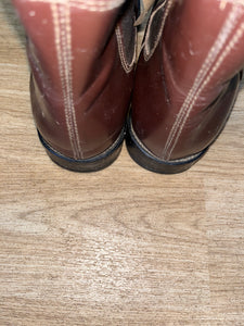 Rhinegold Classic Brown Short Jodphur Boots Size 4