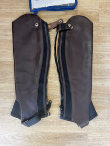 Ariat Unisex Heritage Brown Half Chaps Size S / Medium