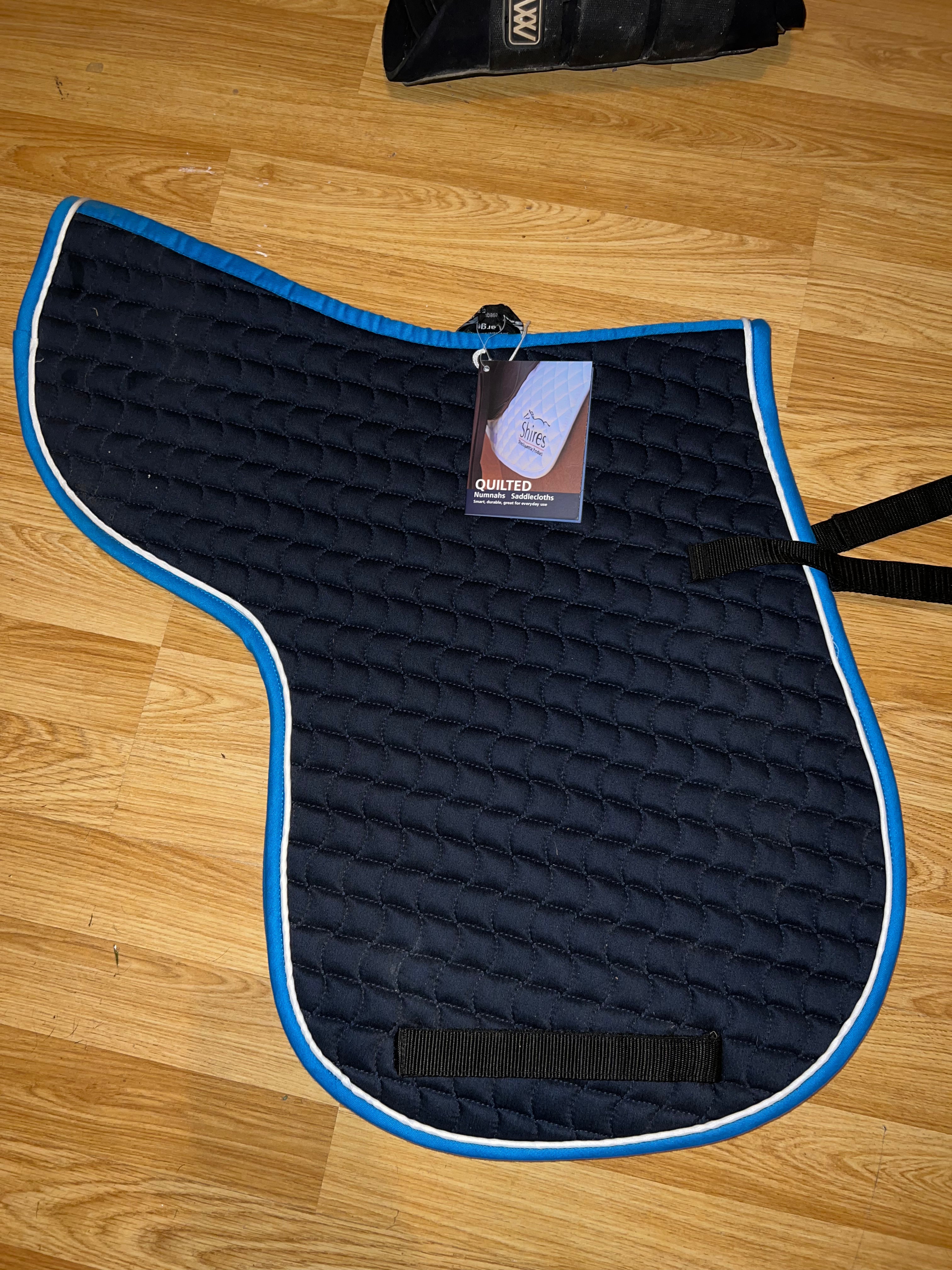 Shires Full Size Blue Numnah