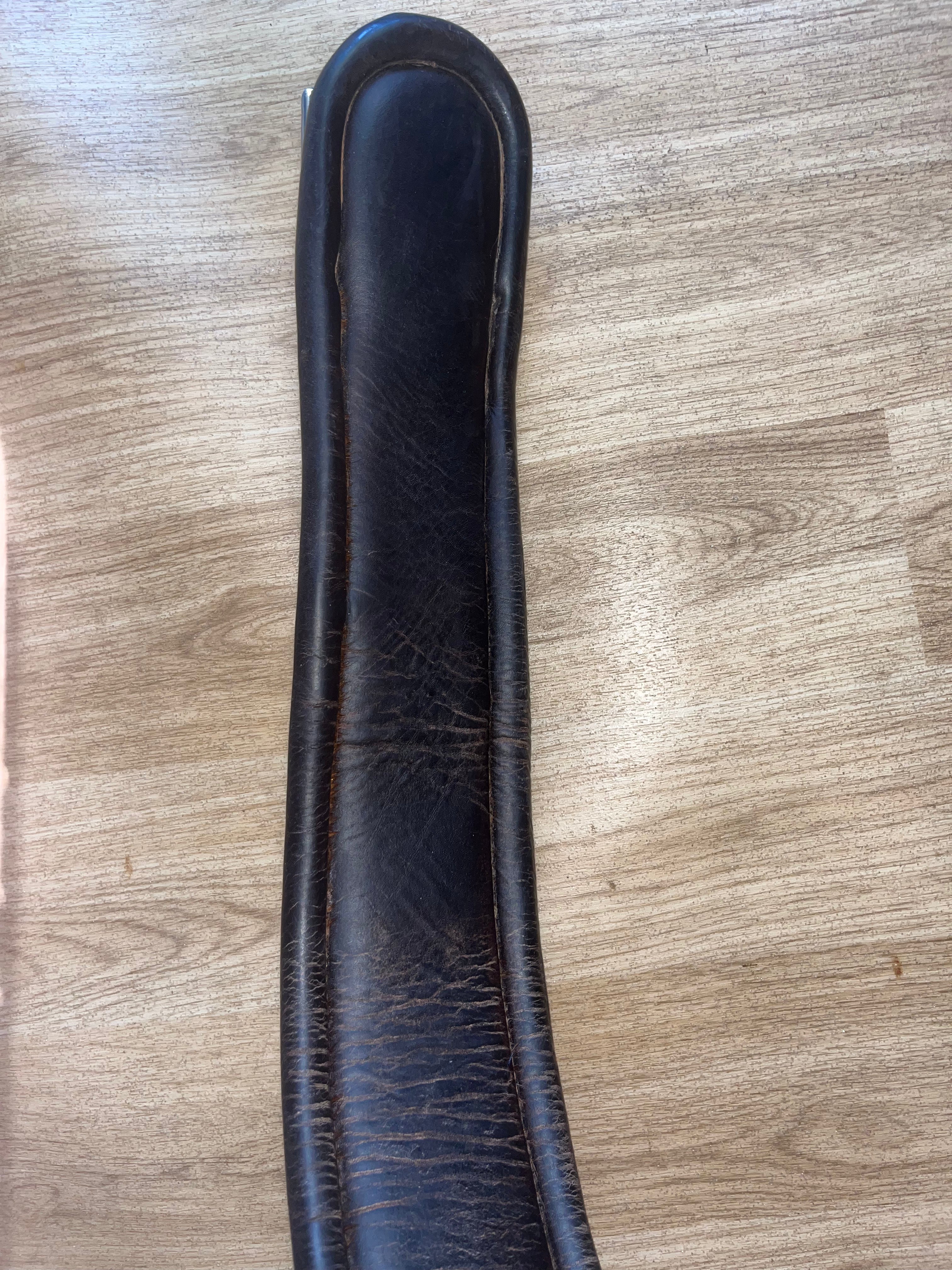 Leather Brown Girth Elasticated Both Ends 32”