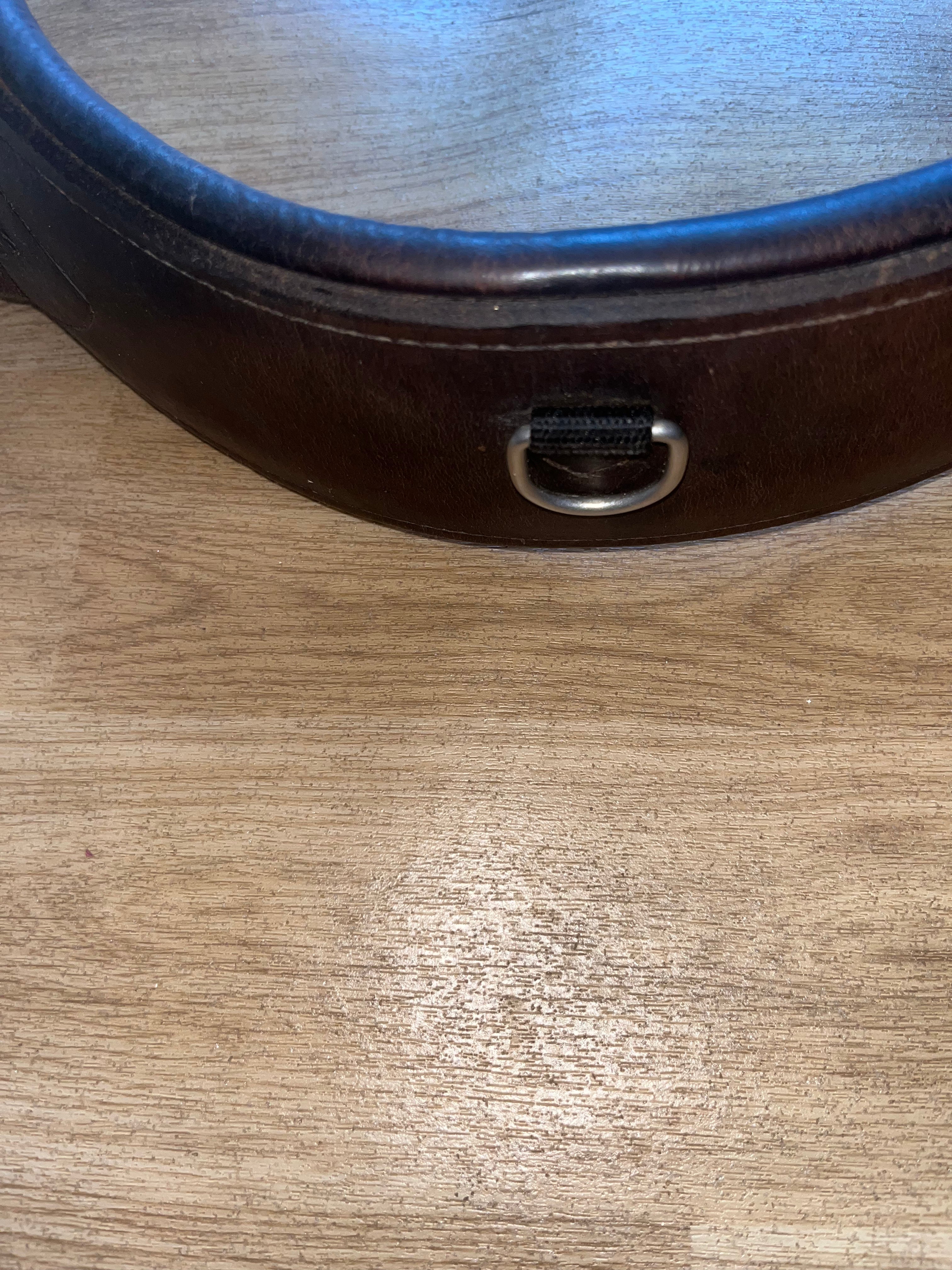 Leather Brown Girth Elasticated Both Ends 32”