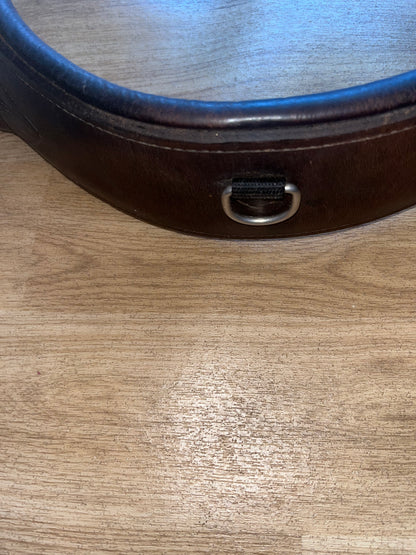 Leather Brown Girth Elasticated Both Ends 32”