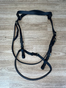 Inhand Bridle Black Cob