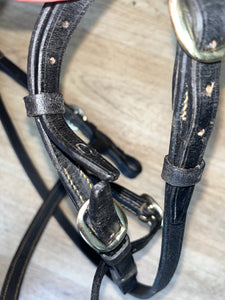 Inhand Bridle Black Cob
