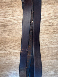Brown Stirrup Leathers 33”