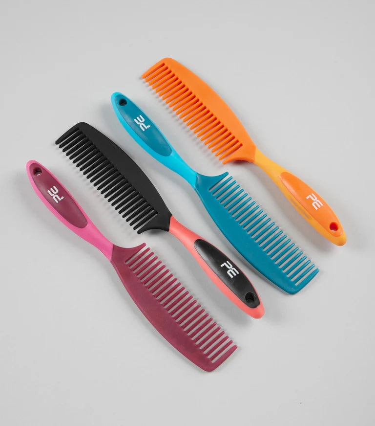 Premier Equine Soft-Touch Mane Comb with Handle