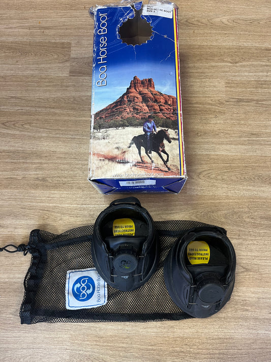 Boa Horse Hoof Boots X2 Size 2