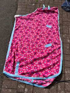Derby House Hearts Fleece Rug 5’3