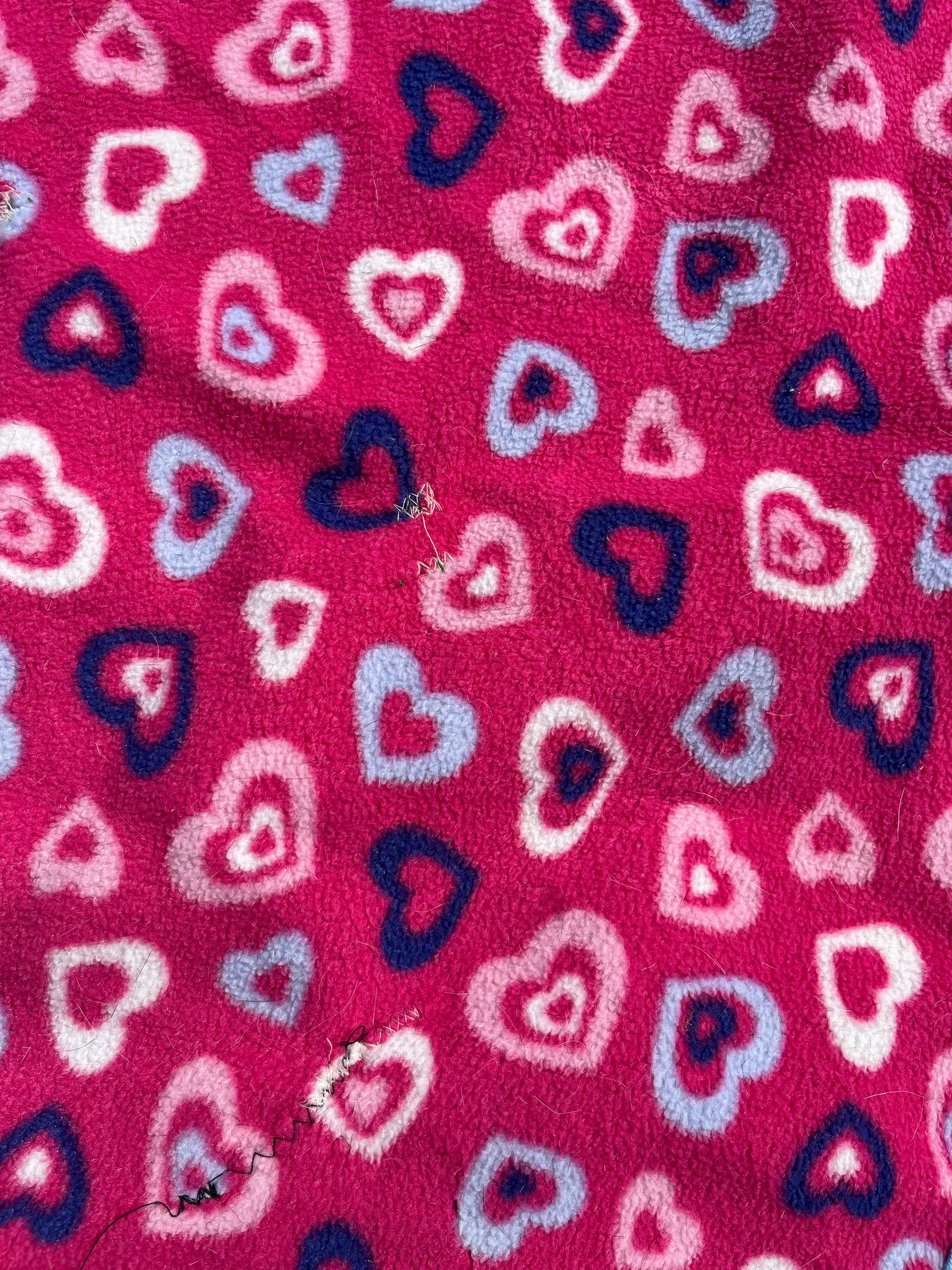 Derby House Hearts Fleece Rug 5’3