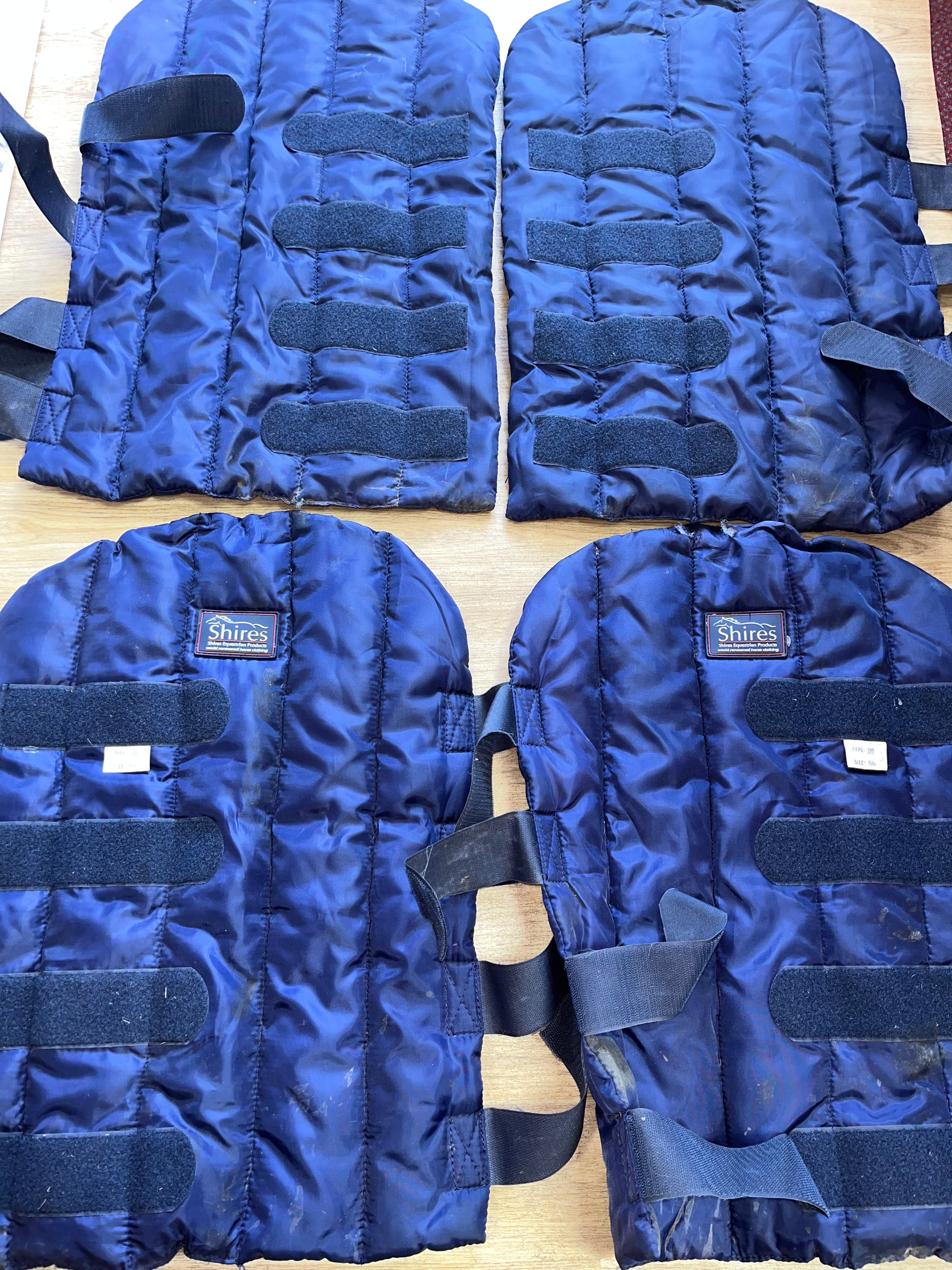 Shires Travel Boots Fronts / Backs Full