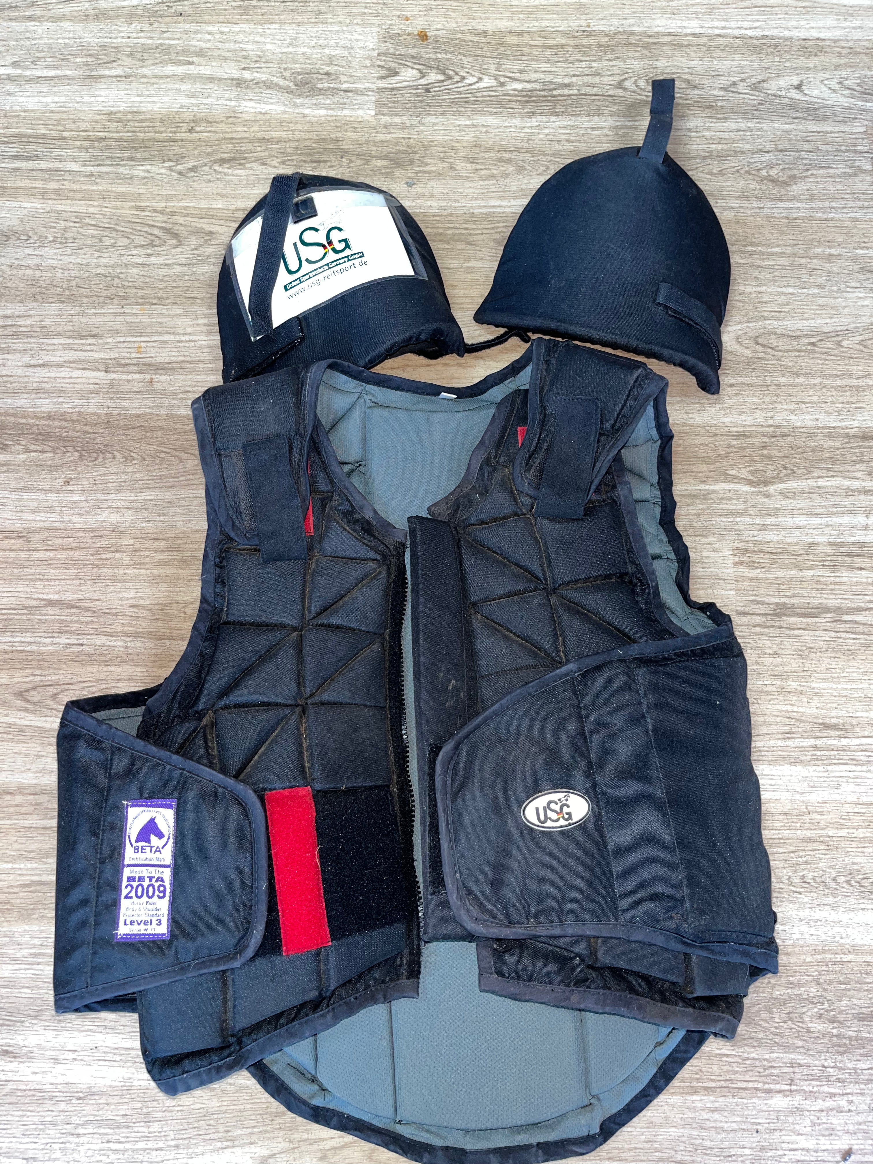 USG Body protector 2009 Level 3 Adult Small