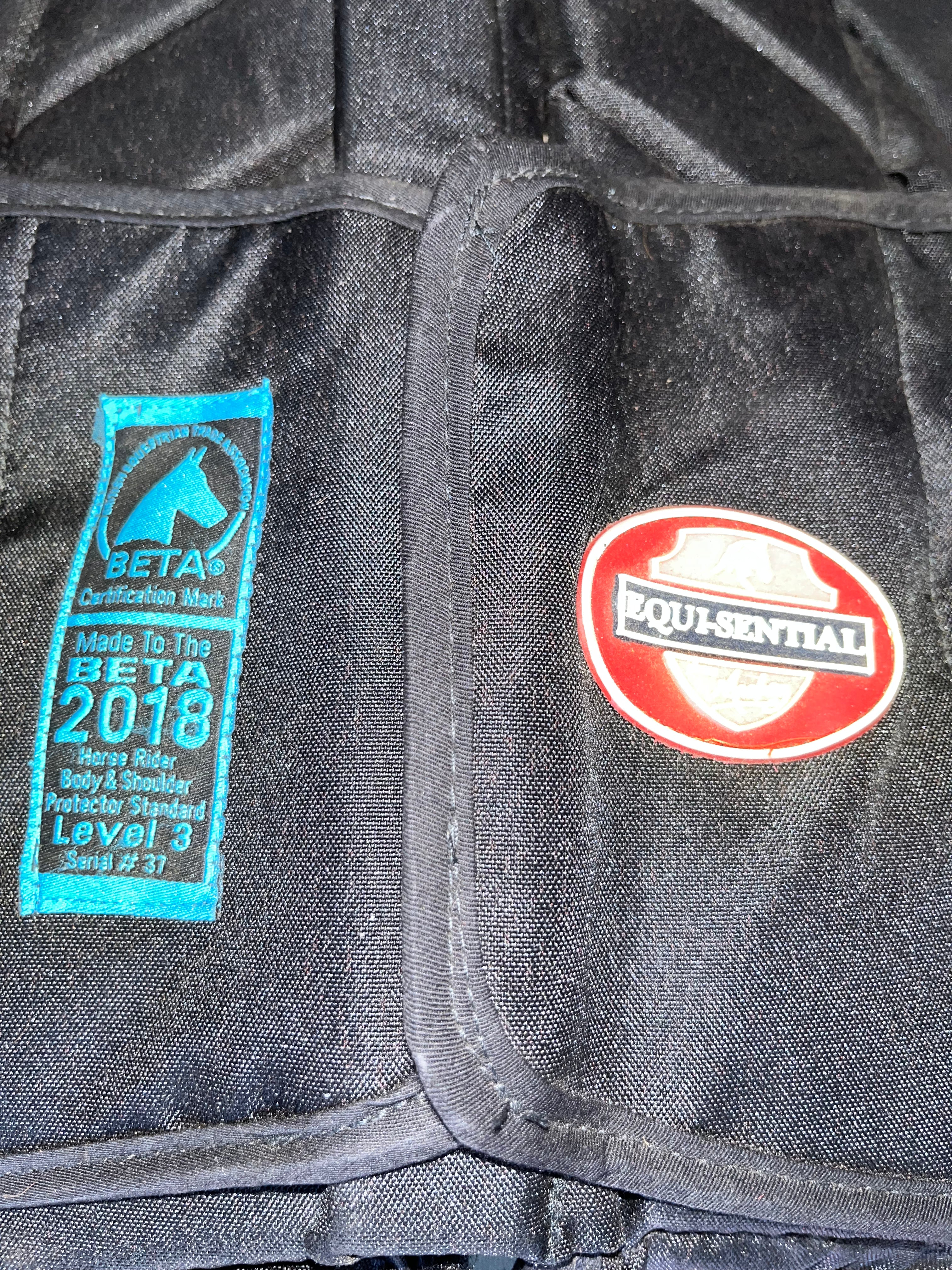 Equi Sential Adult Large Body Protector 2018 Level 3