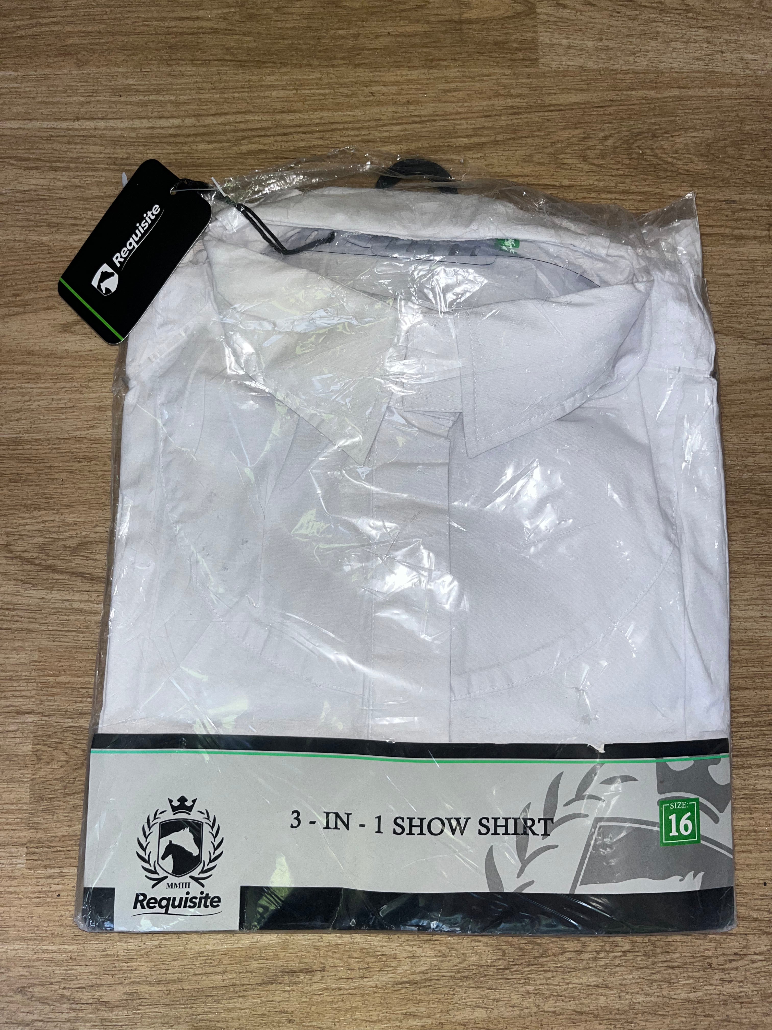 Requisite Ladies 3 In 1 Show Shirt Size 16