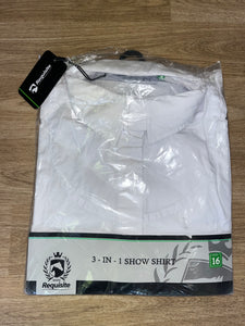 Requisite Ladies 3 In 1 Show Shirt Size 16