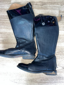 Laura Garrelli Leather Riding Boots Size 6