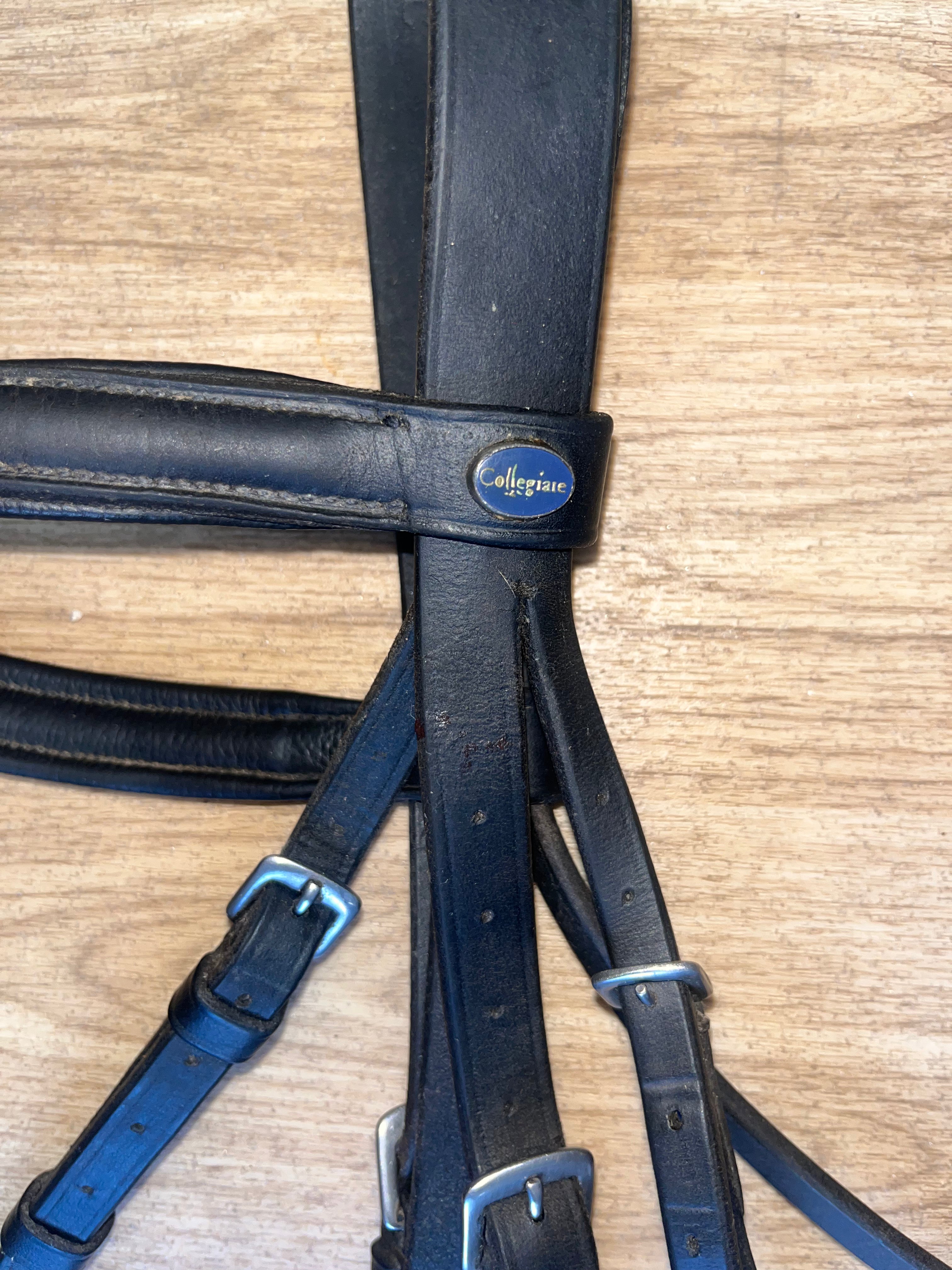 Collegiate Black Full Bridle #45