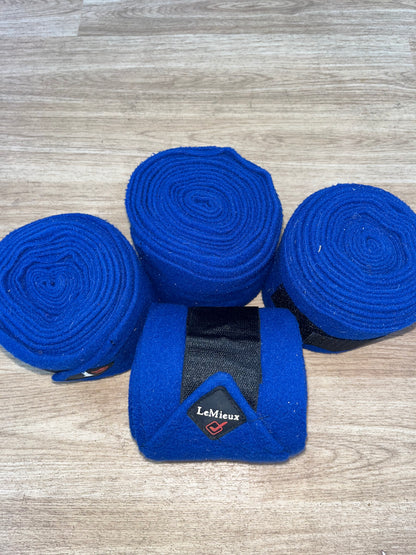 Lemieux Fleece Bandages Navy