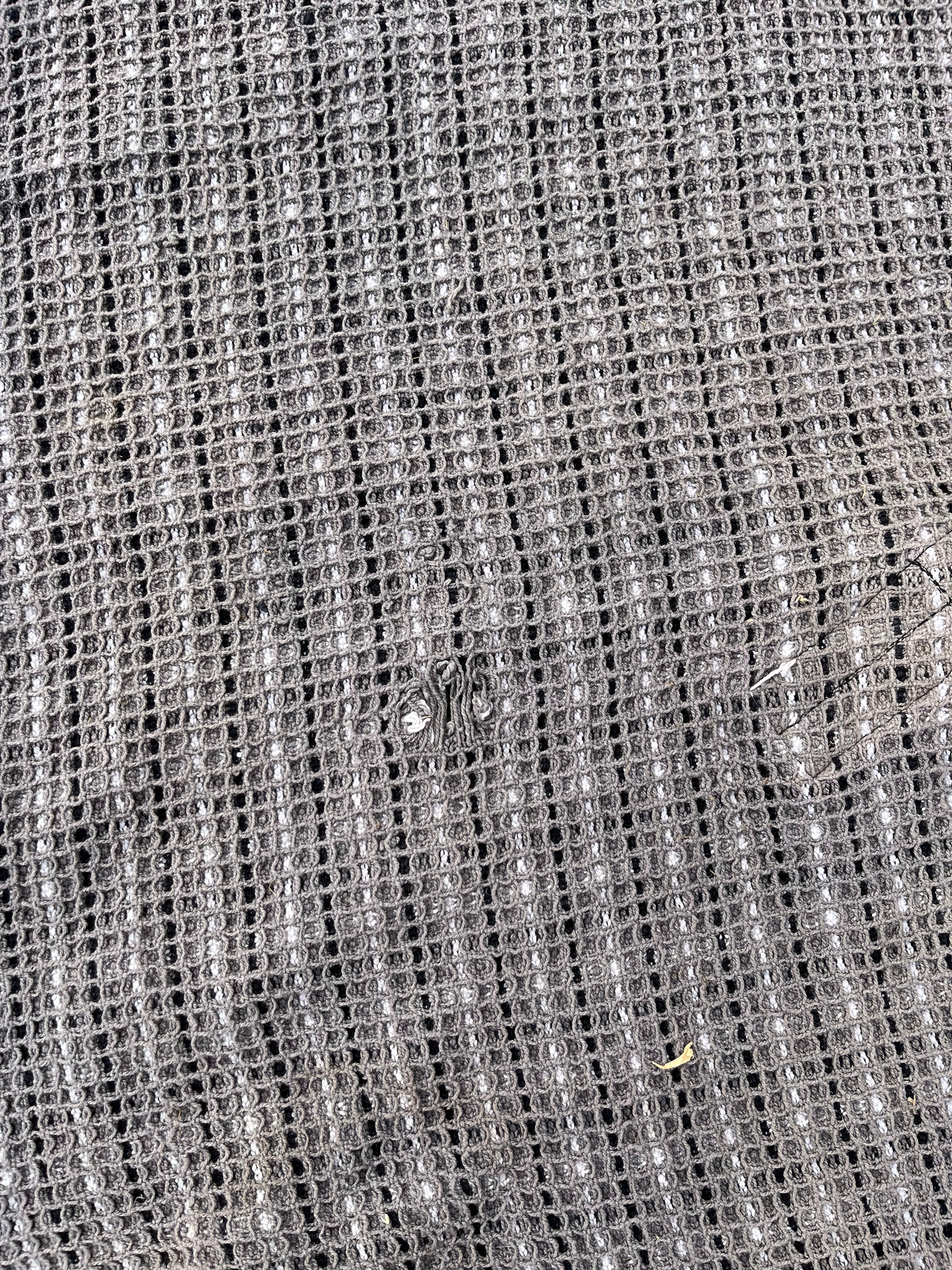 Requisite Waffle Rug 6’6