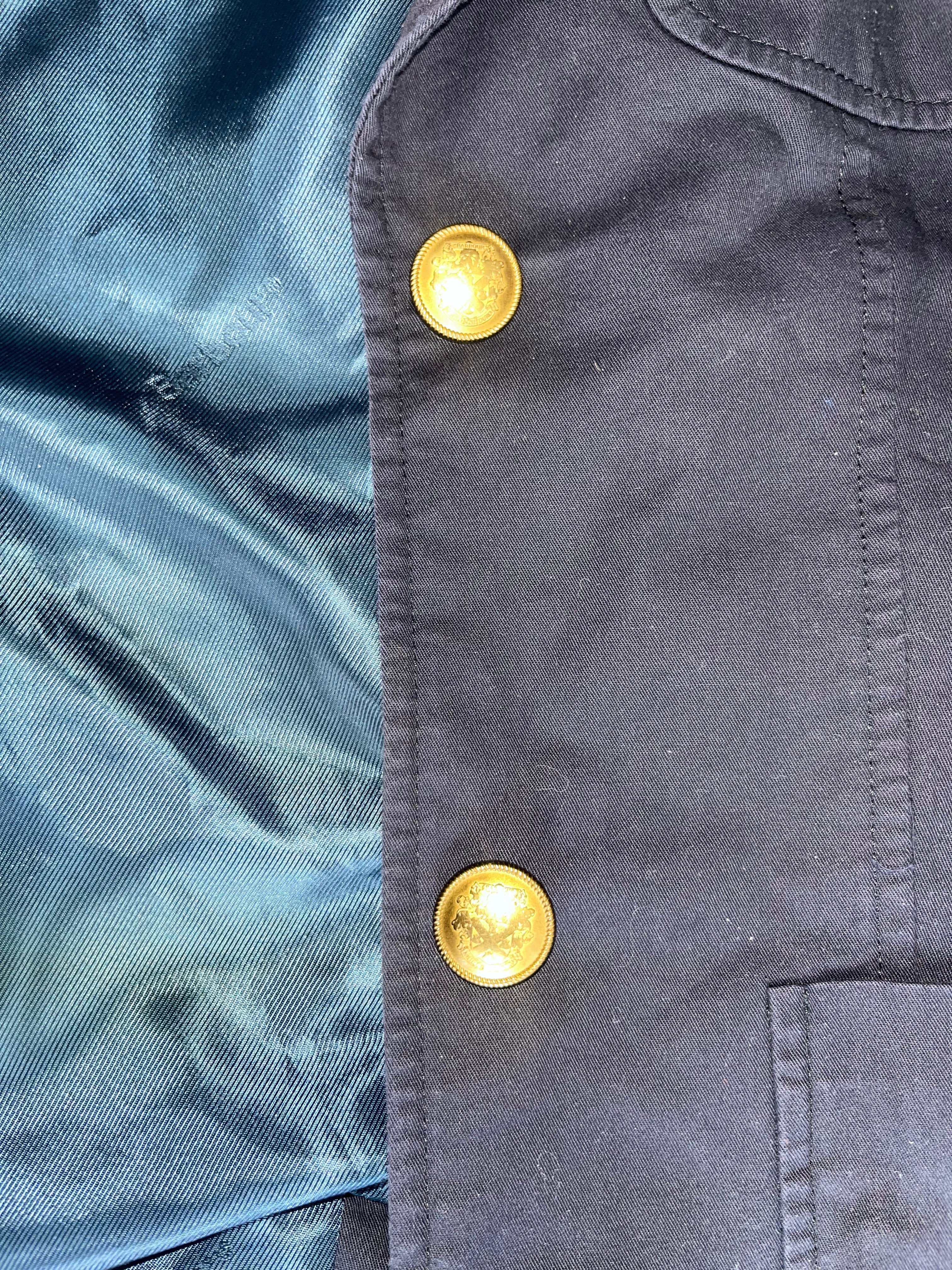 Barbour Navy Jacket Size 10