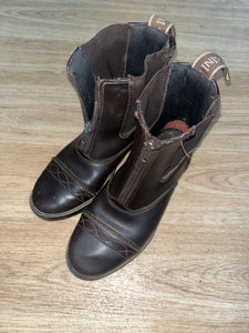 Brogini Children’s Zip Short Jodphur Boots Size 11