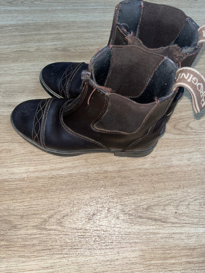 Brogini Children’s Zip Short Jodphur Boots Size 11