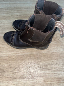 Brogini Children’s Zip Short Jodphur Boots Size 11